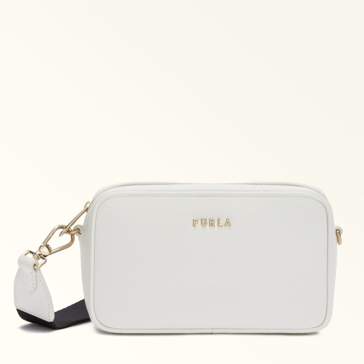 Furla Classic Crossbody Bag - Marshmallow/Black