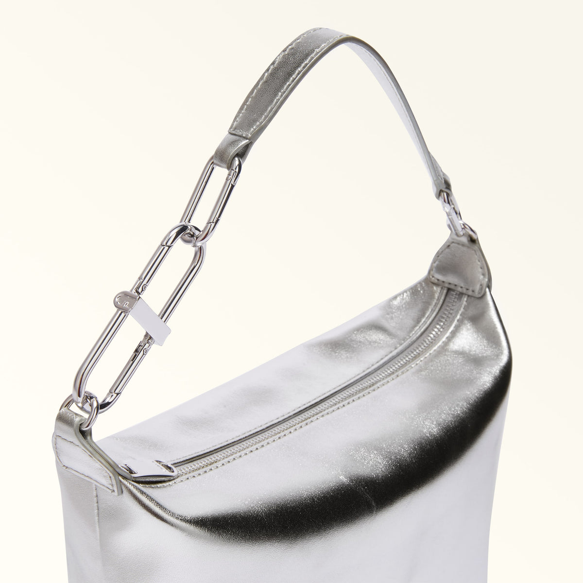 Furla Teia Crossbody Bag - Silver
