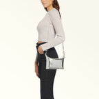 Furla Teia Crossbody Bag - Silver