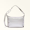 Furla Teia Crossbody Bag - Silver