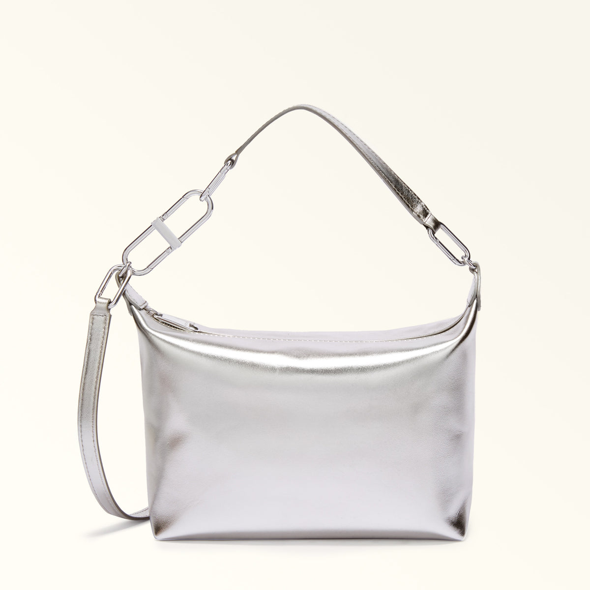 Furla Teia Crossbody Bag - Silver