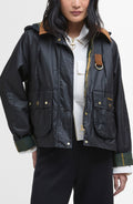 Barbour Erma Waxed Cotton Jacket Black