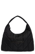 Karl Lagerfeld Voyage Quilted Nylon Hobo Bag