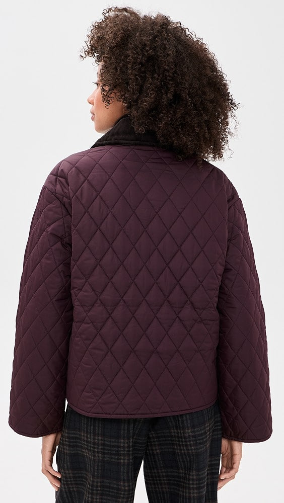 Barbour Moira Quilted Jacket back
