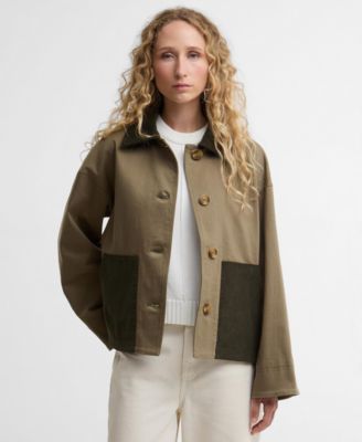 Barbour Women's Cloverdale Casual Jacket - Dusky Green