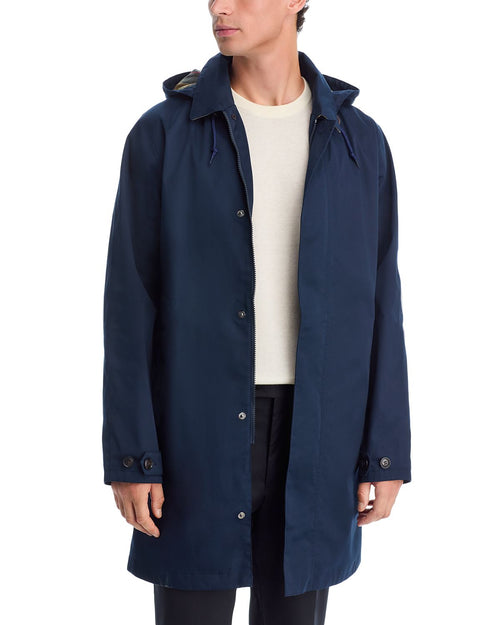 Barbour Lorig Mac Waterproof Jacket Navy
