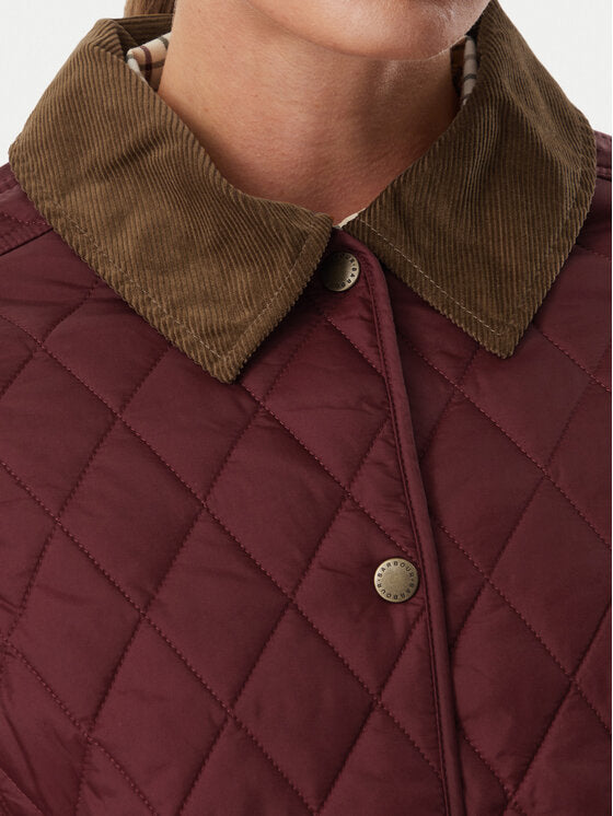 Barbour Women's Annandale Quilted Jacket – Cranberry Red
