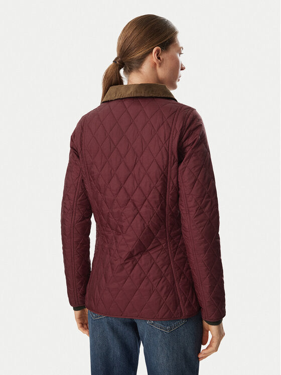 Barbour Women's Annandale Quilted Jacket – Cranberry Red
