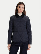 Barbour Women's Deveron Quilted Jacket – Navy / Pale Pink
