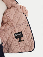 Barbour Women's Deveron Quilted Jacket – Navy / Pale Pink