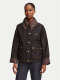 Barbour Women's Icons Tartan Spey Wax Jacket – Rustic / Muted