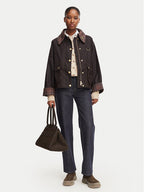 Barbour Women's Icons Tartan Spey Wax Jacket – Rustic / Muted