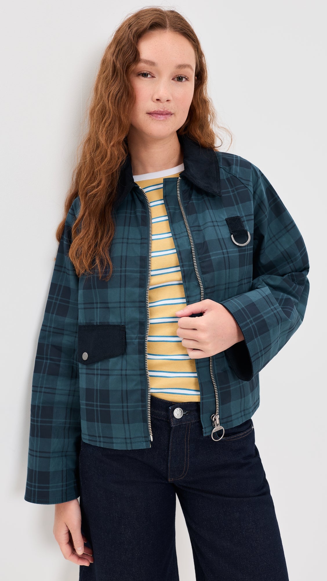 Barbour Women's Baiton Casual Jacket - Weathered Marine