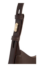 Furla Febe Leather Shoulder Bag - Chocolate