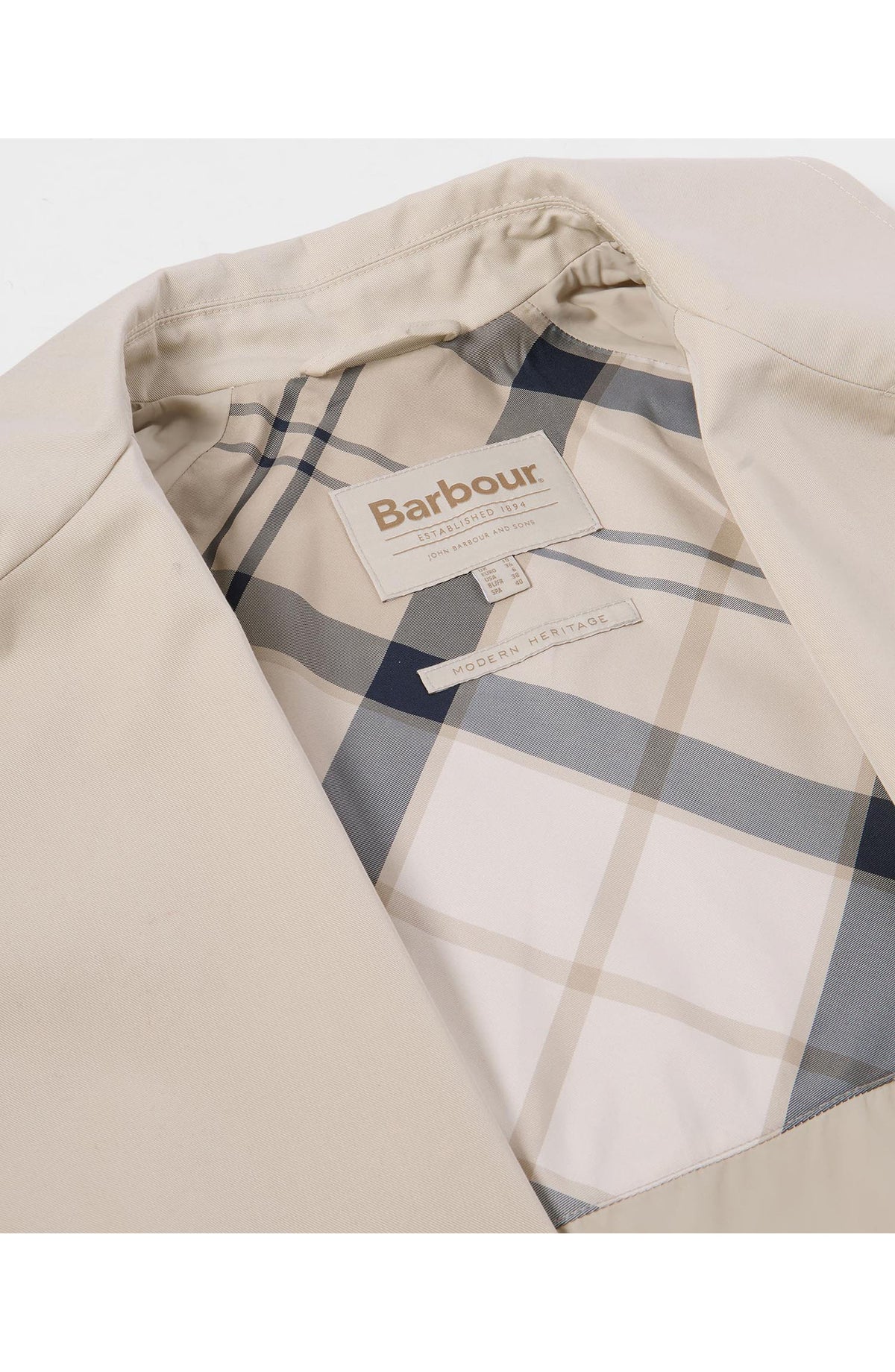 Barbour Adare Showerproof Water Resistant Trench Coat
