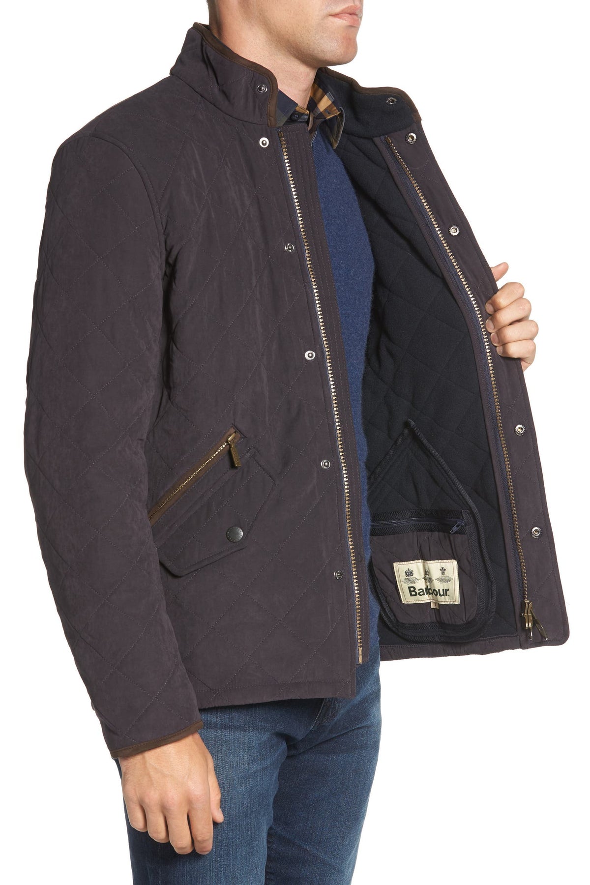 Barbour Men's Bowden Quilted Nylon Jacket