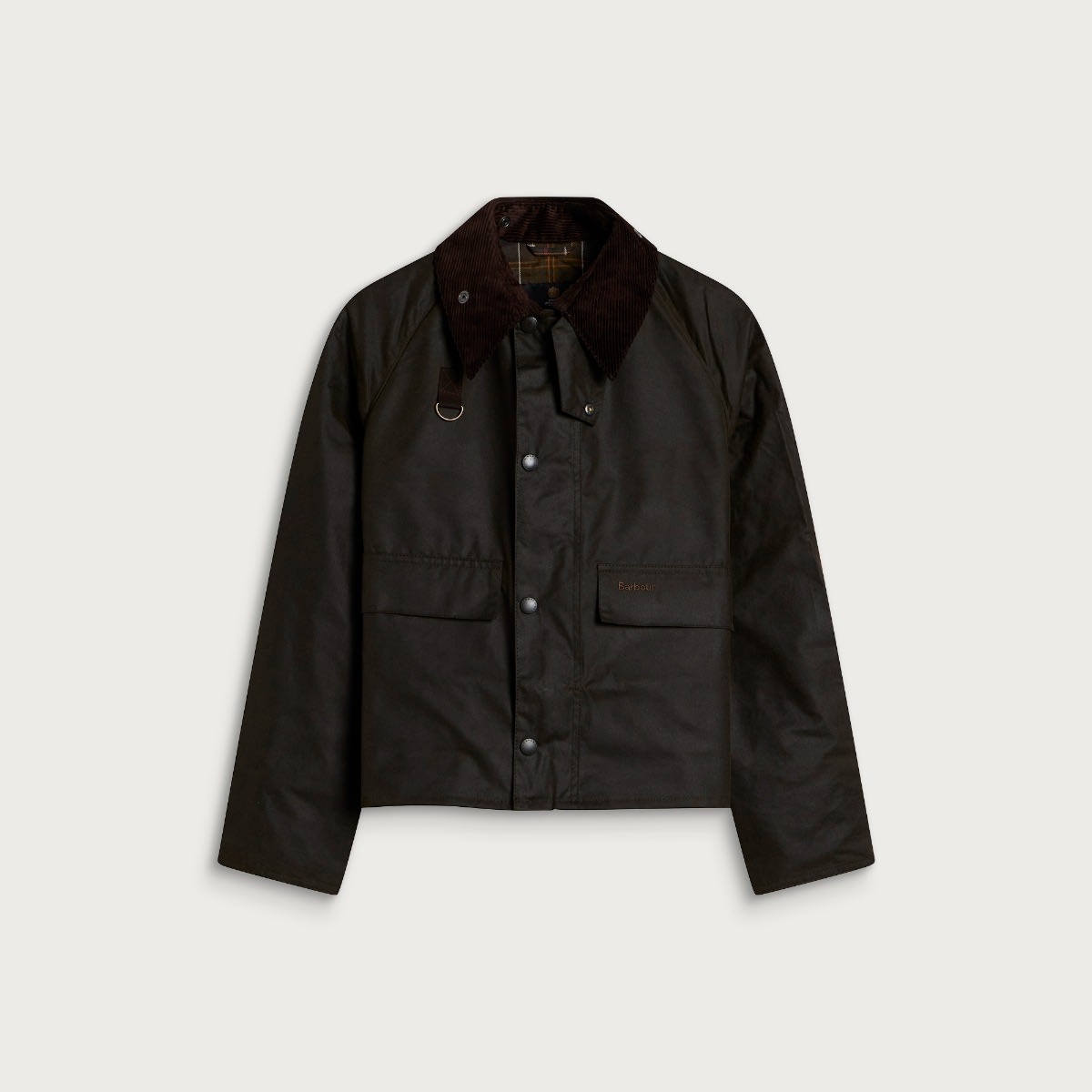 Barbour Men's Spey Slim Waxed Cotton Jacket – Olive
