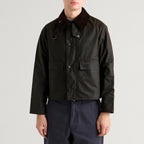 Barbour Men's Spey Slim Waxed Cotton Jacket – Olive