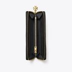 Tory Burch Bunny Knot Zip Continental Wallet