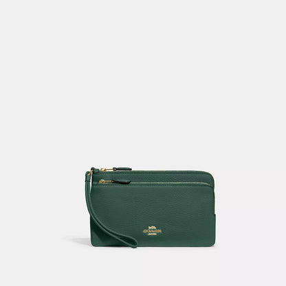 Coach Double Zip Wallet
