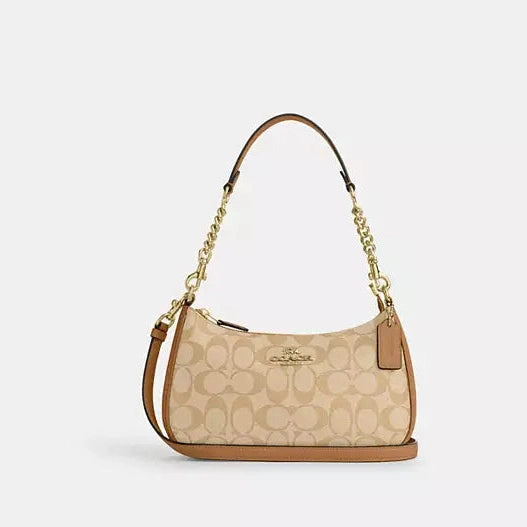 Coach Teri Shoulder Bag – Adjustable Strap Shoulder & Crossbody Style