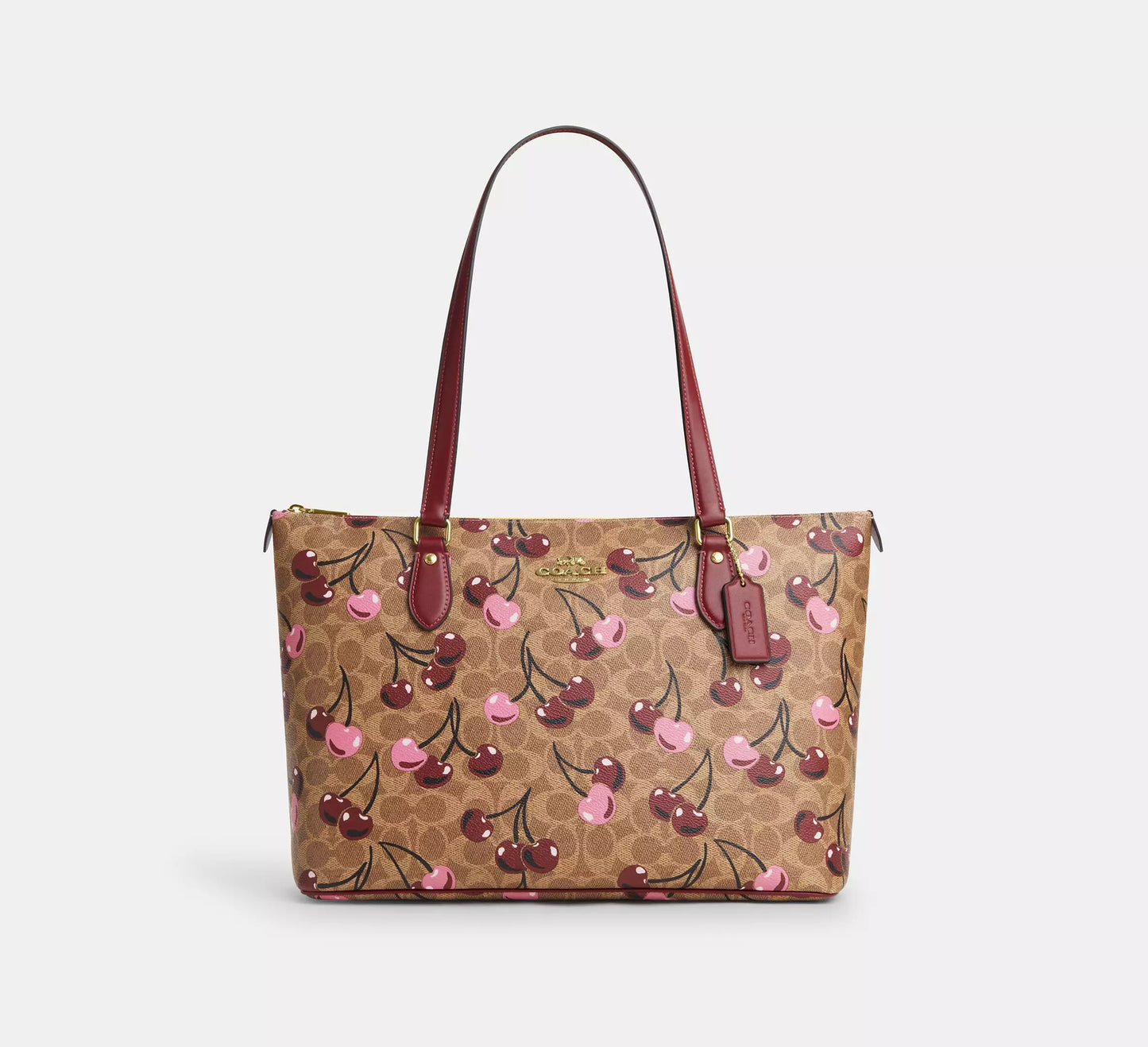 Coach Gallery Tote Bag Signature Canvas