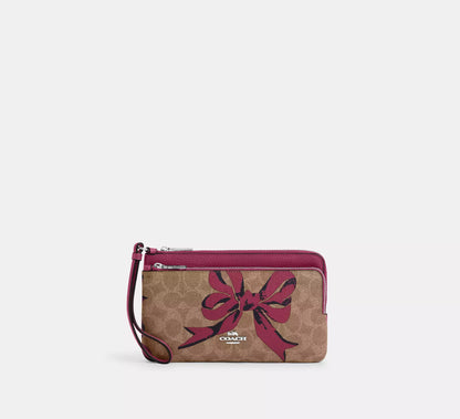 Coach Double Zip Wallet