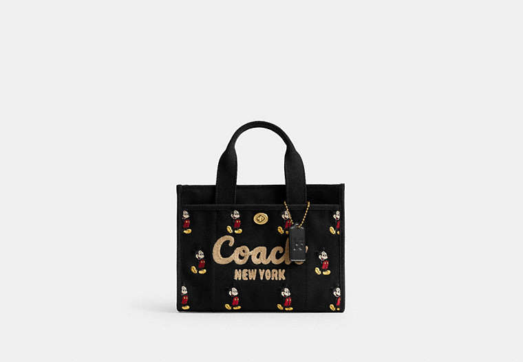 Disney X Coach Cargo Tote Bag 26 - Brass/Black Multi