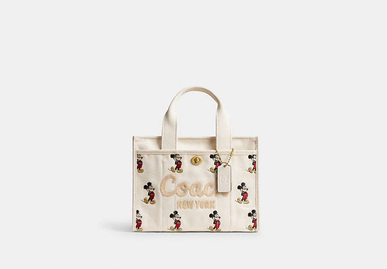 Disney X Coach Cargo Tote Bag 26 - Brass/Ivory Multi