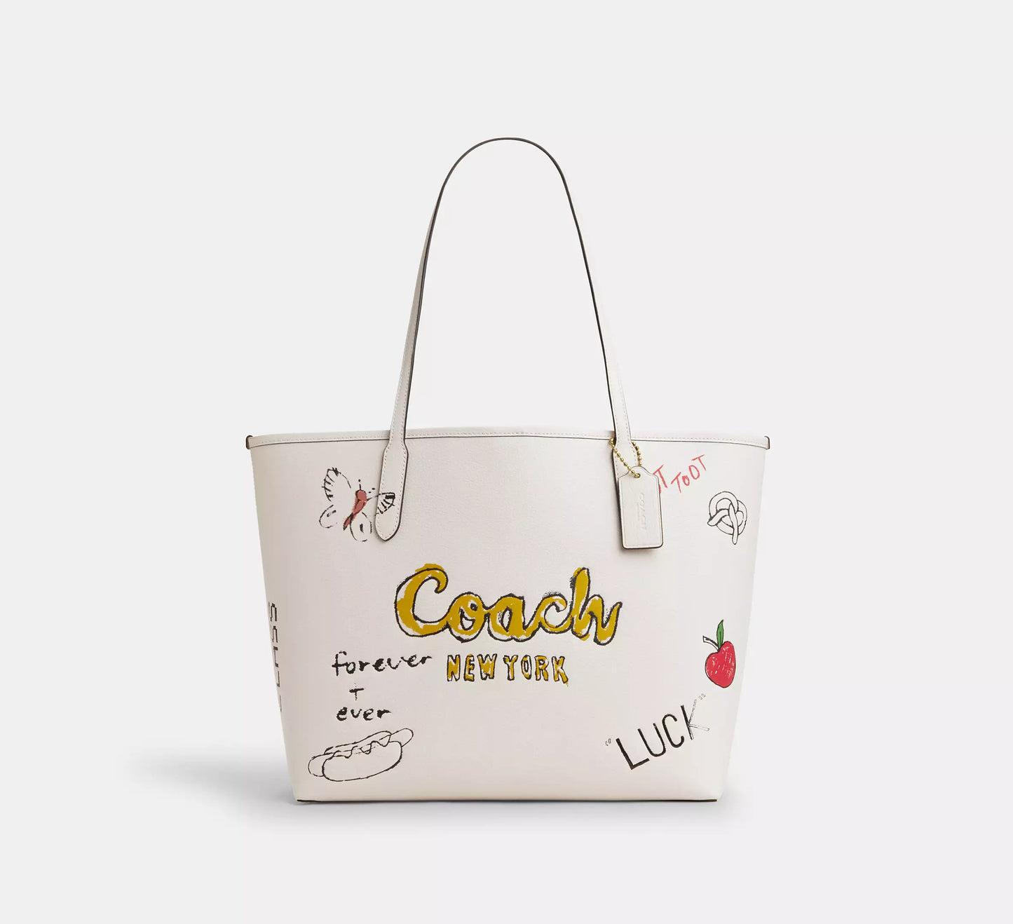 Coach City Tote Bag In Signature Canvas