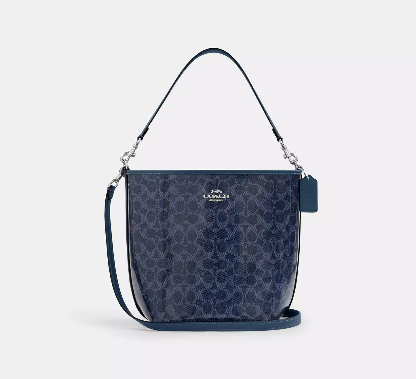 Coach City Large Bucket Bag In Signature Canvas