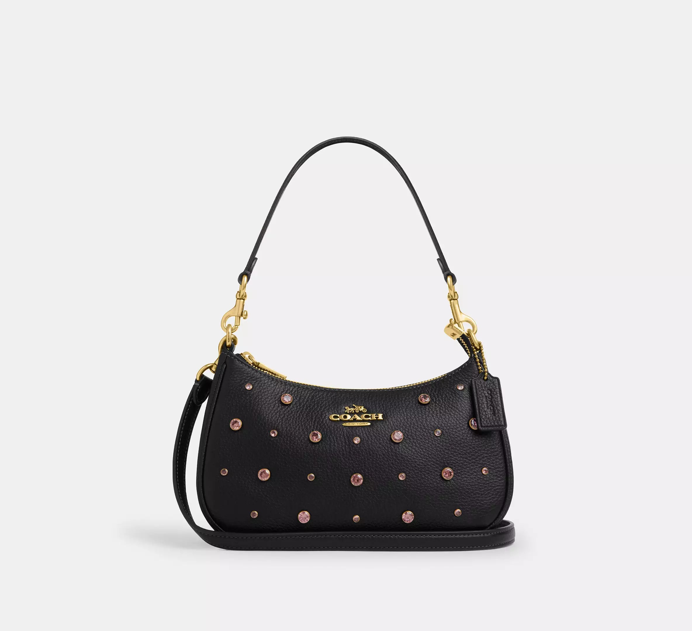 Coach Teri Shoulder Bag – Adjustable Strap Shoulder & Crossbody Style