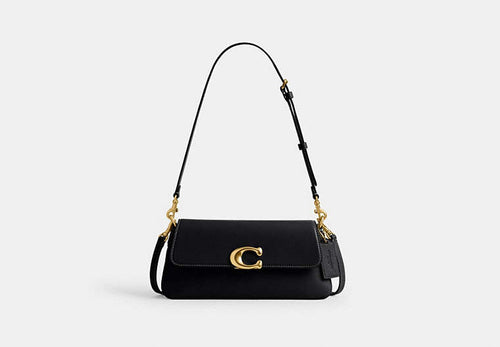 Coach Jet Shoulder Bag - Brass/Black
