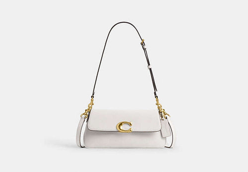 Coach Jet Shoulder Bag - Brass/Chalk