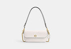 Coach Brook Flap Chain Bag - Brass/Chalk