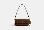 Coach Brook Flap Chain Bag - Brass/Maple