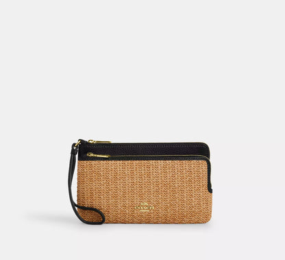 Coach Double Zip Wallet