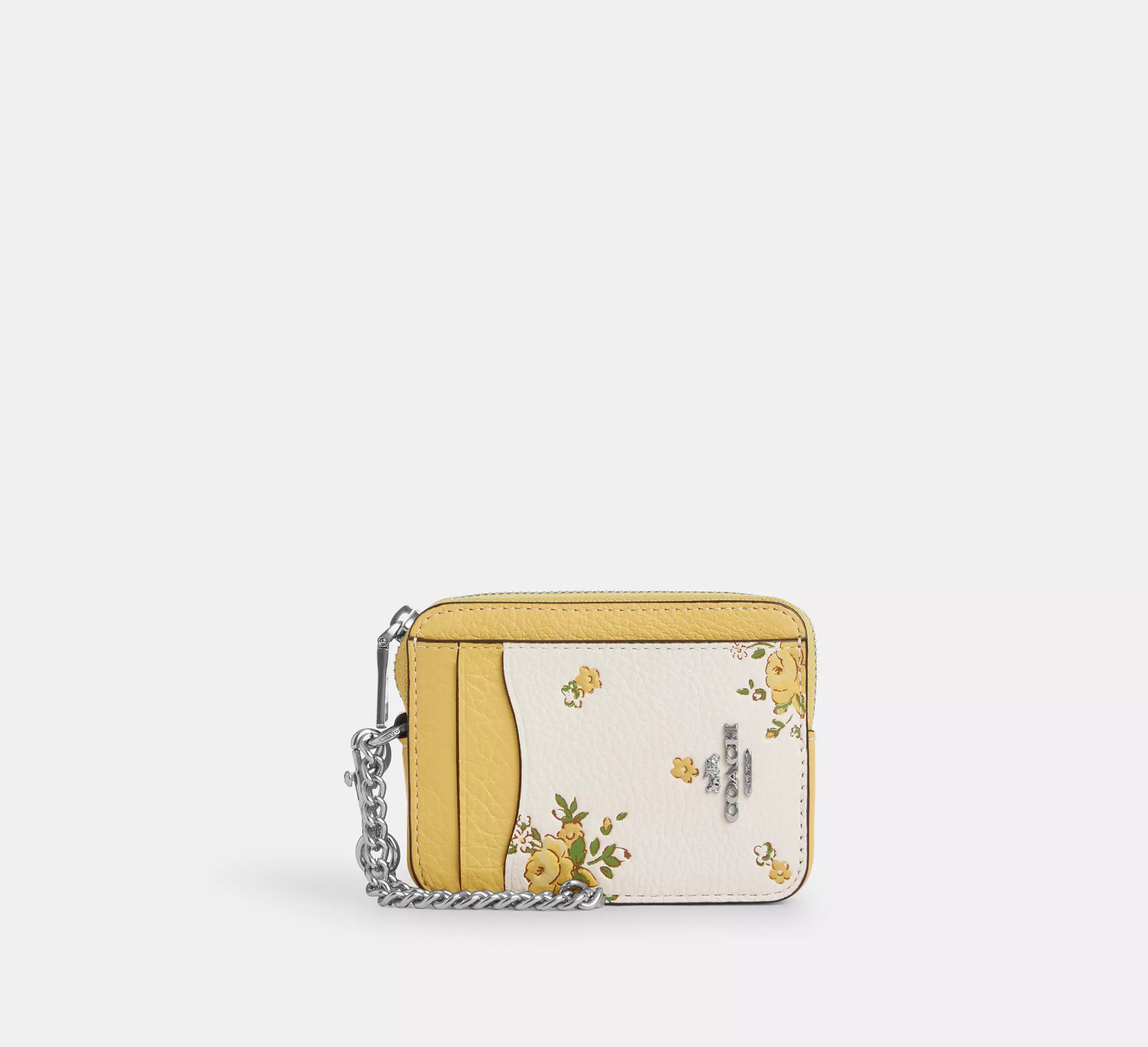 Estuche para tarjetas con cremallera Coach