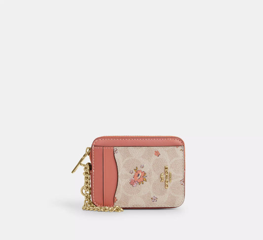 Coach Zip Card Case