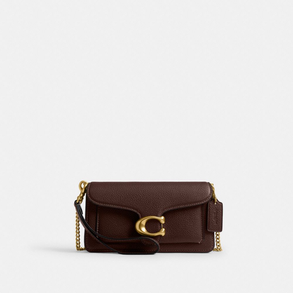 Coach Tabby Chain Crossbody Bag 19 Brass/Maple