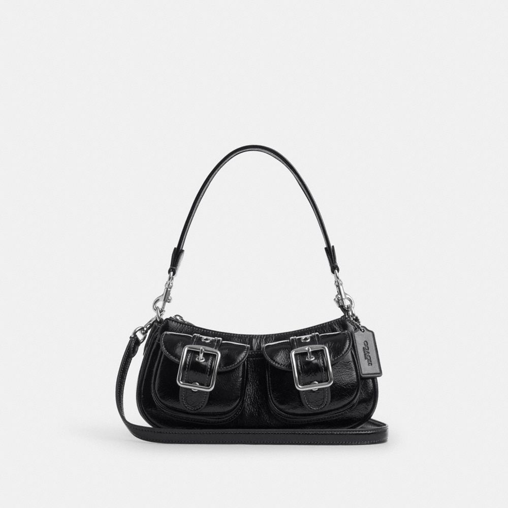 Coach Ashton Shoulder Bag - Silver/Black