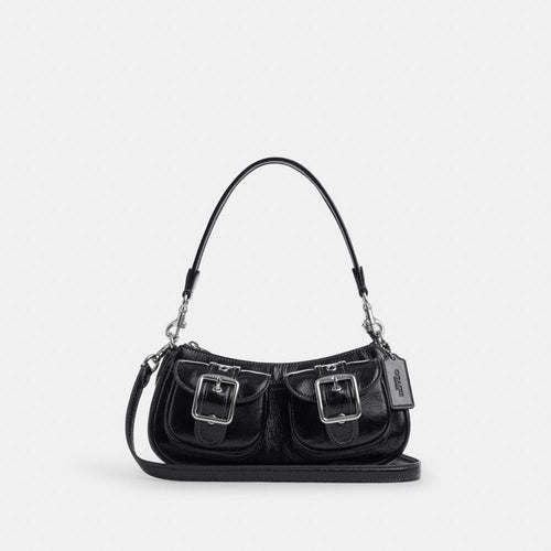 Coach Ashton Shoulder Bag - Silver/Black