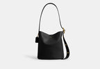 Coach Bleecker Bucket Bag - Brass/Black