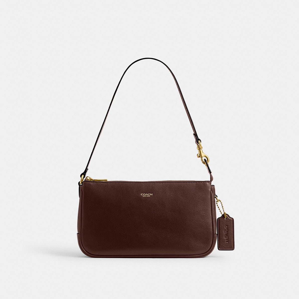 Coach Plaza Bag - Leather Maple