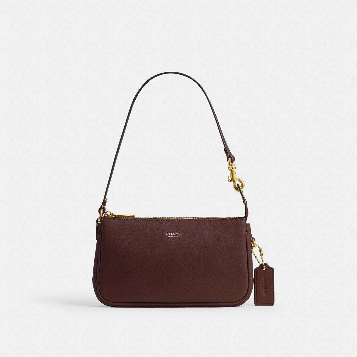 Coach Plaza Bag 18 - Leather Maple