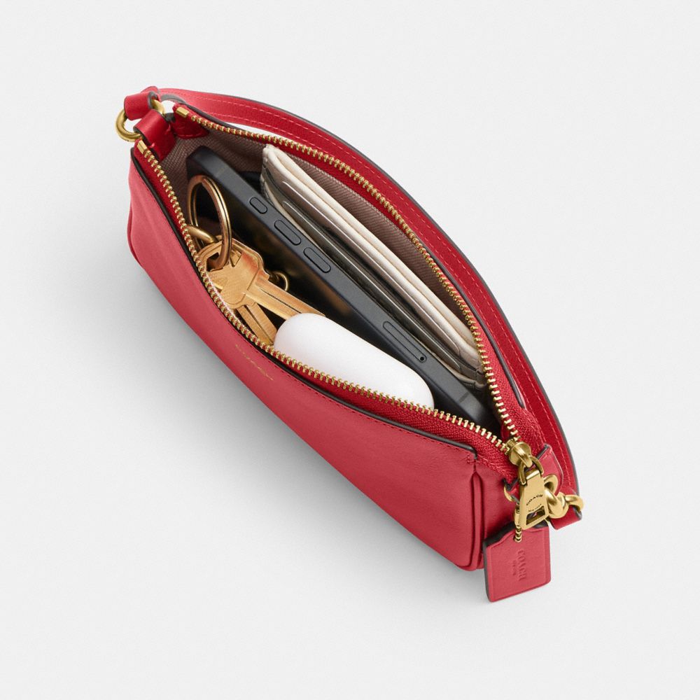 Coach Plaza Bag 18 - Leather Scarlet