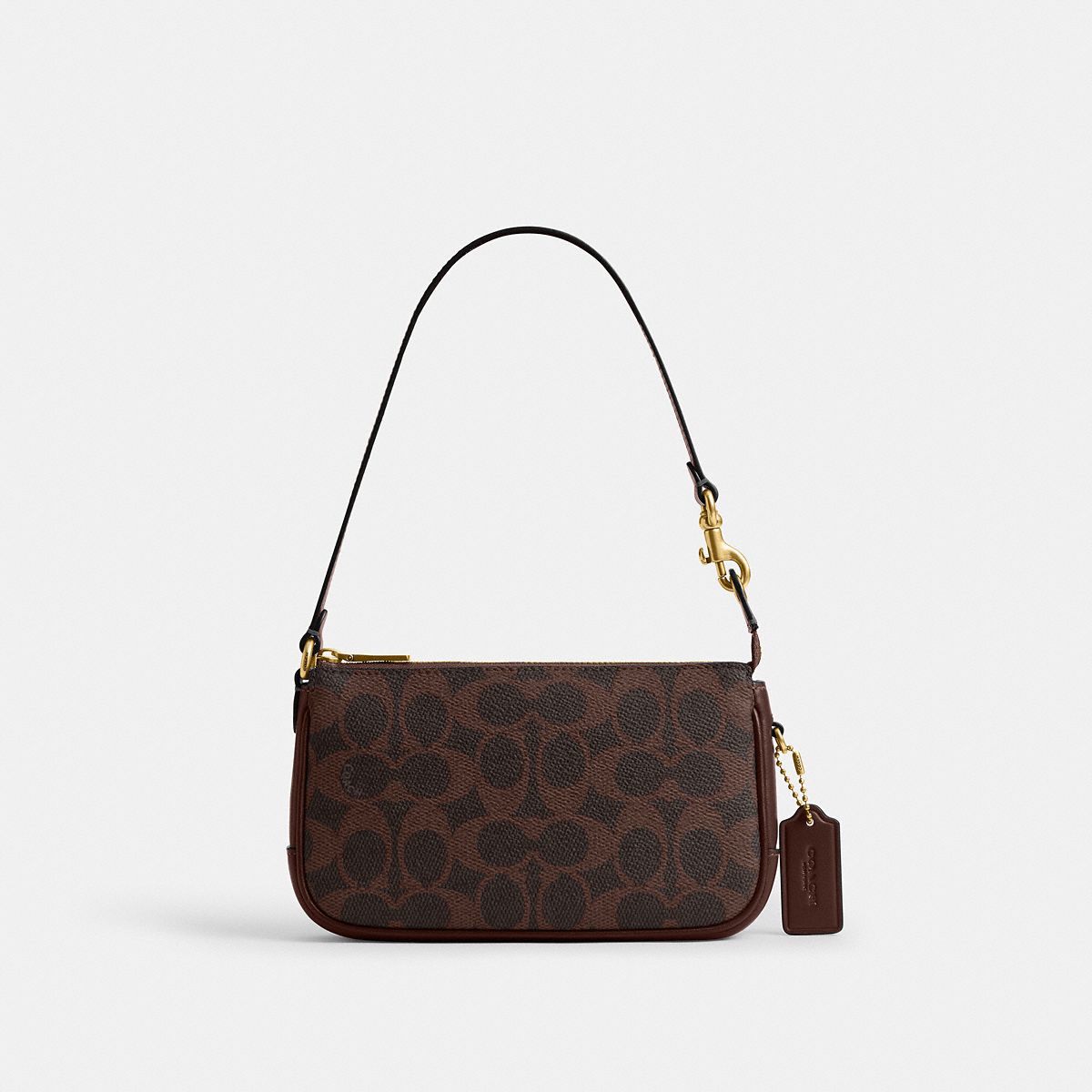 Coach Plaza Bag 18 - Signature Canvas Maple