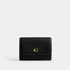 Coach Essential Flap Card Case Brass/Black