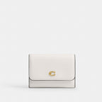 Coach Essential Flap Card Case Brass/Chalk