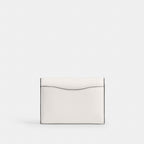 Coach Essential Flap Card Case Brass/Chalk detail